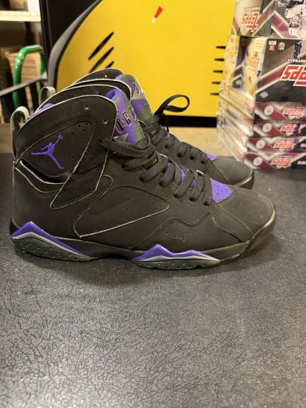 WORN Men’s Air Jordan 7 Retro Ray Allen Bucks 304775-053 Size 11.5 NO BOX